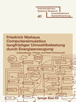cover image of Computersimulation langfristiger Umweltbelastung durch Energieerzeugung